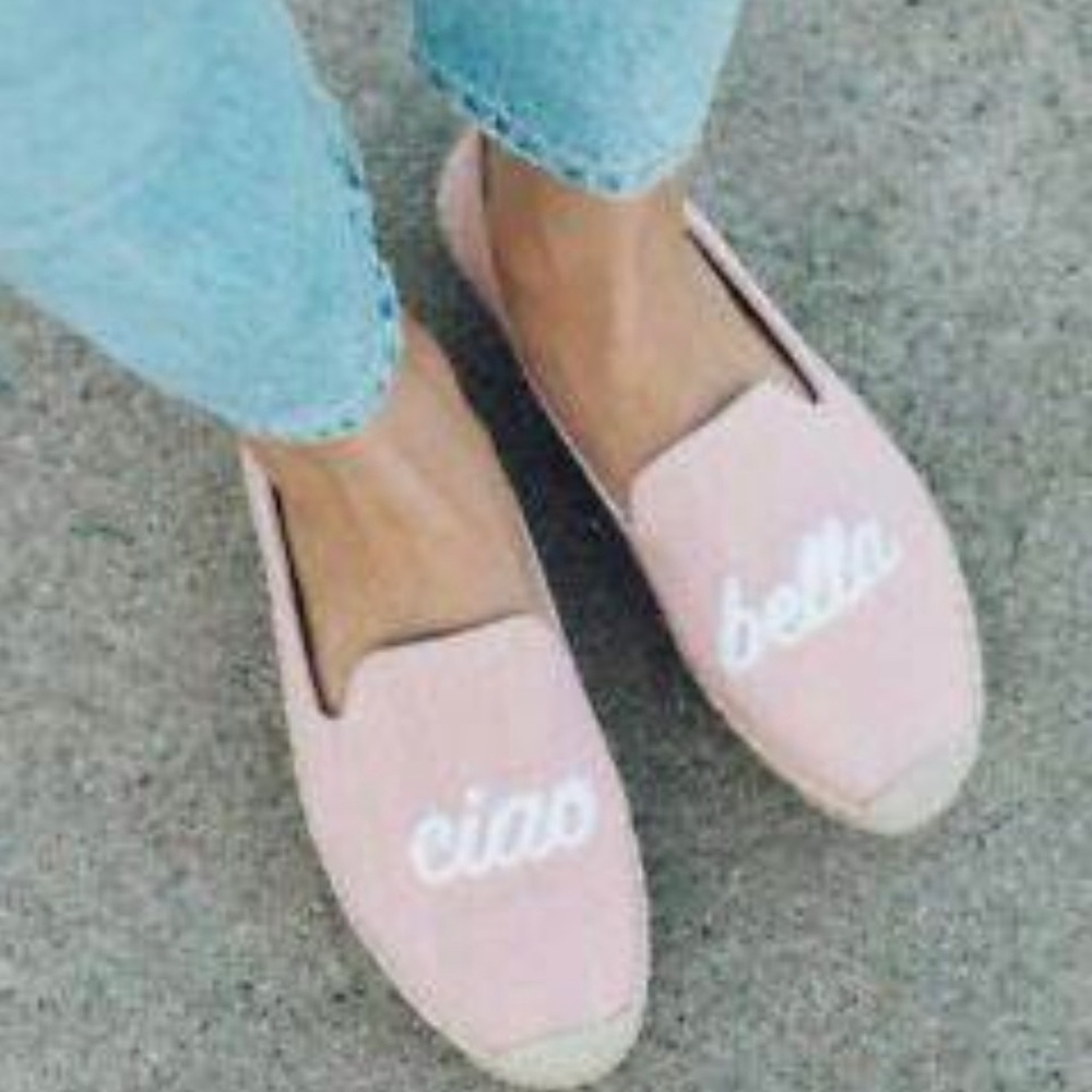 Soludos Dusty Rose Pink Ciao Bella Linen
